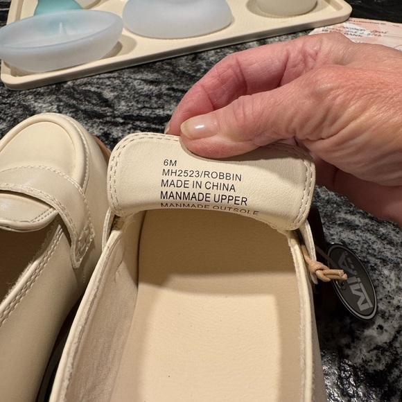 MIA Women's Cream Loafers - Picture 6 of 6